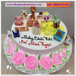 Bánh Sinh Nhật Con Khỉ Tuổi Thân - T25